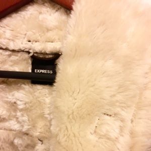 Express Jackets & Coats - Faux Fur Coat Express Jackets & Coats - Faux Fur Coat